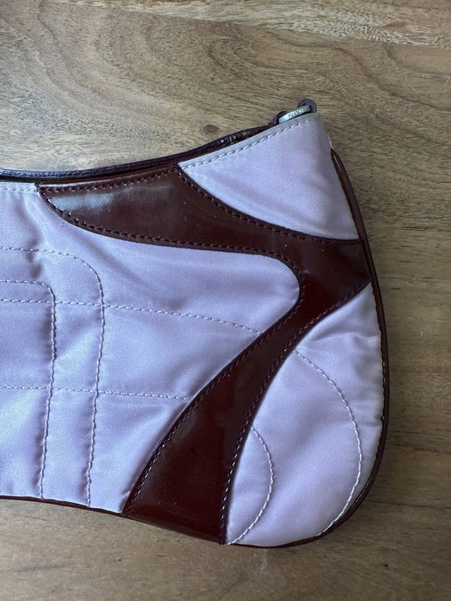 Bolso Prada Vintage Rosa y burdeos