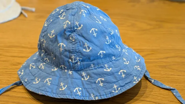 Gorro de verano para bebé.