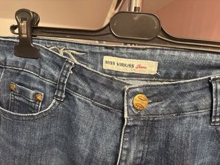 MISS VIRKISS Vaqueros Azules Mujer