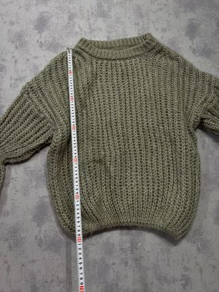 Jersey gris manga acampanada oversize talla m