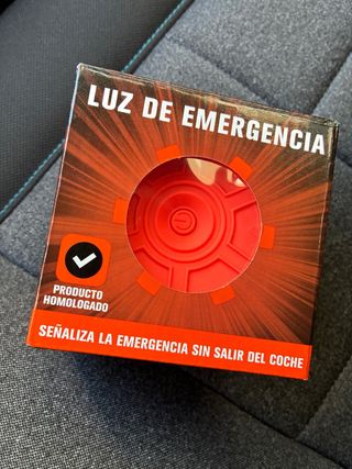 Baliza coche emergencia