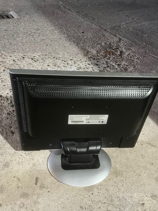 Monitor VGA Negro/Plateado