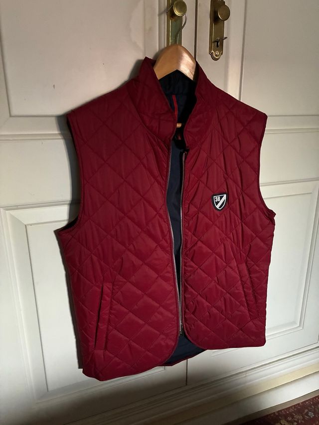 Chaleco acolchado reversible