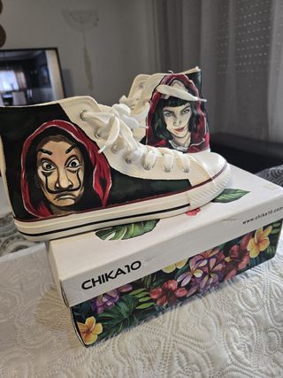 Zapatillas Converse Casa de Papel T40