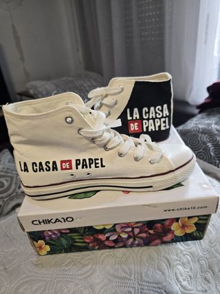 Zapatillas Converse Casa de Papel T40