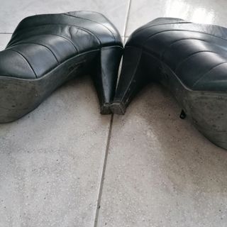 Francesine nere tacco 39