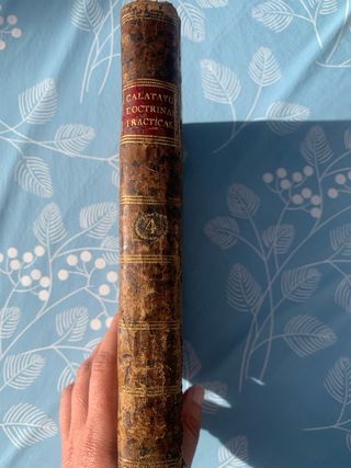 Libro antiguo cuarta edición, año 1798