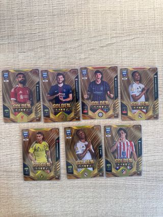 Lote Tarjetas FIFA 365 Golden Baller