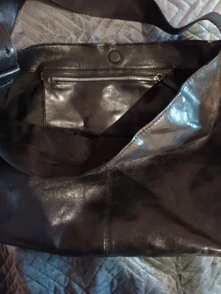 Bolso Zara Negro Grande