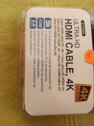 Cable HDMI 1.8M Ultra HD 4K