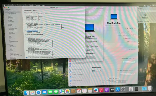 MacBook Pro 2018 i5 16gb Ram Uso  Pantalla Externa