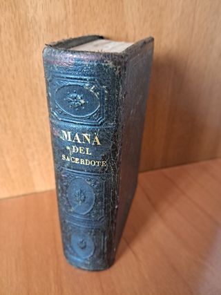 Libro religioso MANA DEL SACERDOTE 1863