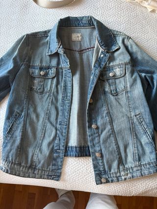 Chaqueta vaquera azul L