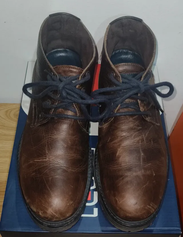 Botines de Piel Route 83, hombre, t. 45