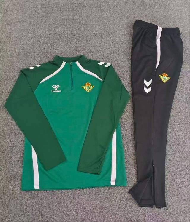 Chándal Hummel Niño/Adulto Verde/Negro