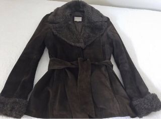 Chaqueta Cortefiel ante marrón