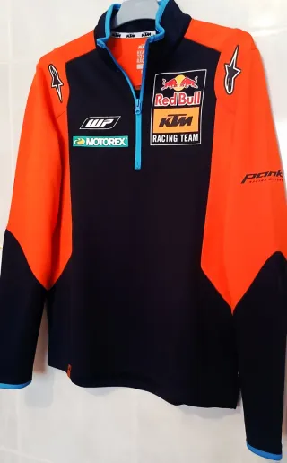 SUDADERA(OFICIAL) KTM RED BULL MOD(Racig Team Zip)