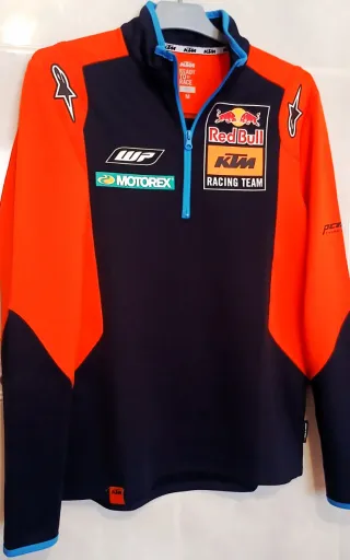 SUDADERA(OFICIAL) KTM RED BULL MOD(Racig Team Zip)