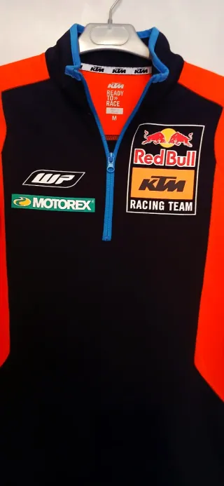 SUDADERA(OFICIAL) KTM RED BULL MOD(Racig Team Zip)