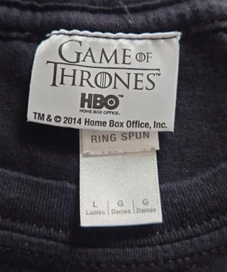 Camiseta Oficial HBO Game of Thrones.