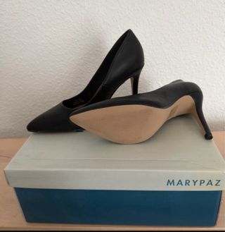 Zapatos de tacón Marypaz negros talla 36