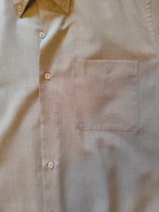 Camisa rosa manga corta hombre Talla 5