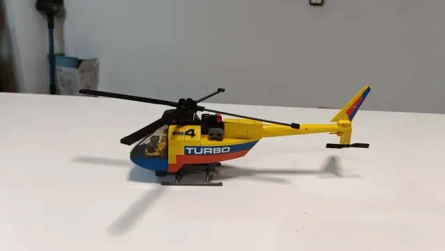 Tente helicoptero turbo