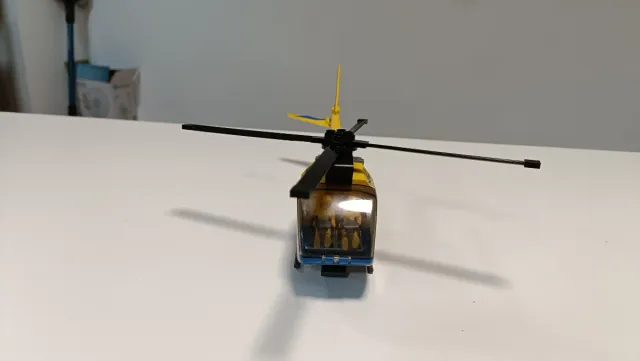 Tente helicoptero turbo