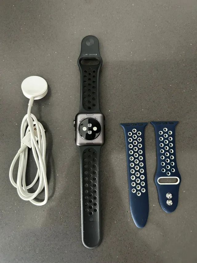 Apple Watch S3 Negro y Azul