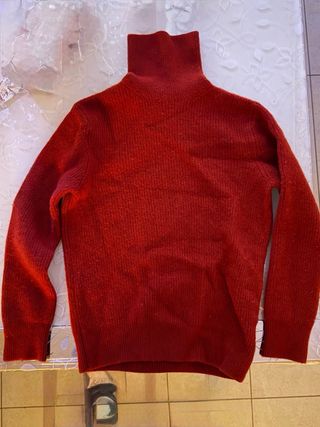 Maglione Gutteridge collo alto rosso
