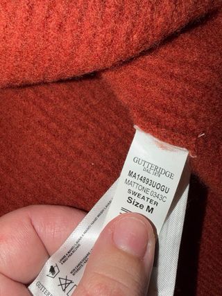 Maglione Gutteridge collo alto rosso