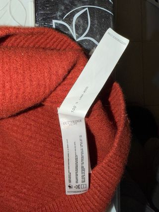 Maglione Gutteridge collo alto rosso