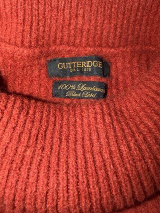 Maglione Gutteridge collo alto rosso