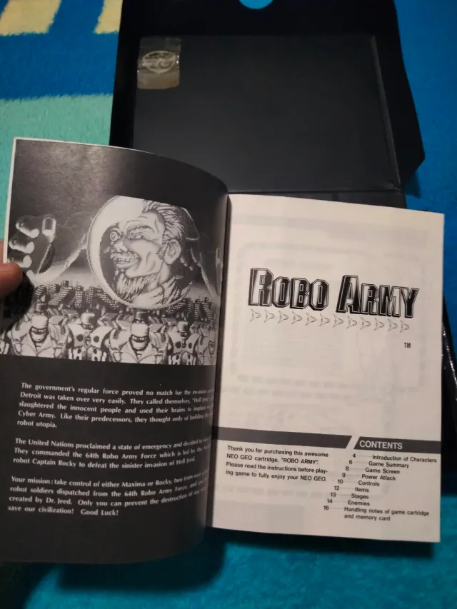 Neo Geo AES Robo Army