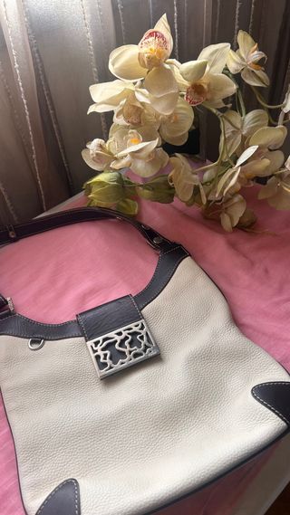 Bolso Tous Beige y Marrón Original
