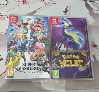 Nintendo Switch: Smash Bros y Pokémon Púrpura