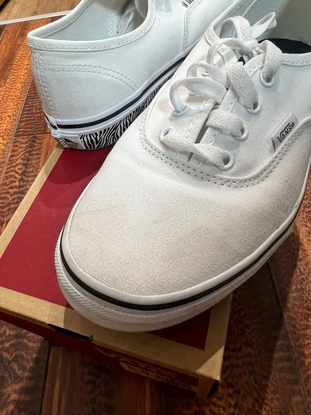 Zapatillas Vans Mujer Blancas