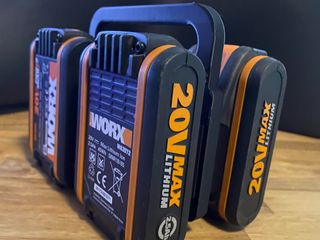 Soporte 2 Baterías Worx 20V