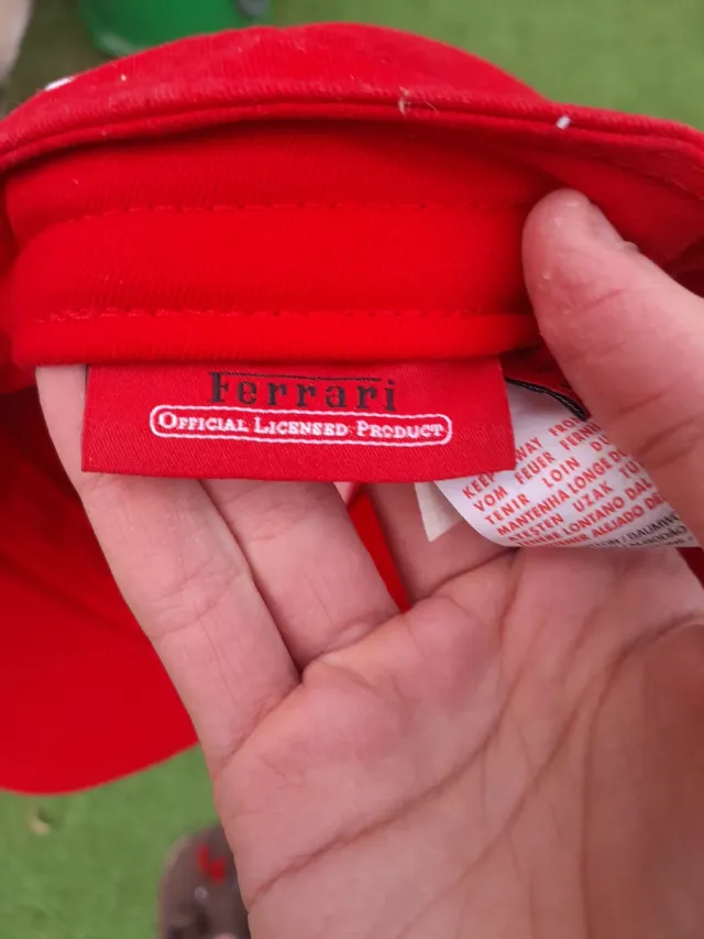 Gorra Ferrari Roja Scuderia SF