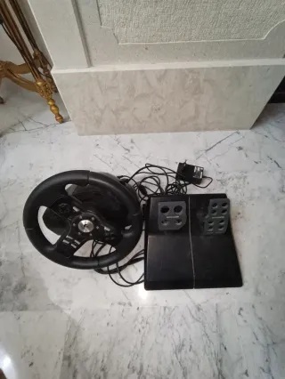 Volante y Pedales Profesional Logitech PS3 y PC