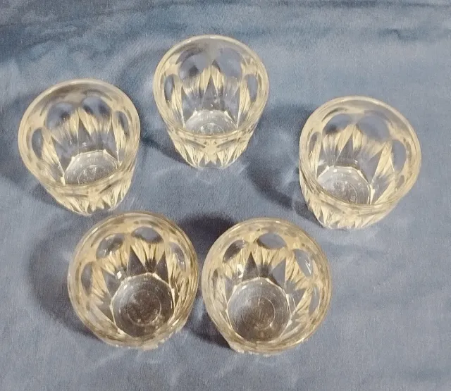 Set 5 Bicchieri Duralex Vetro infrangibile