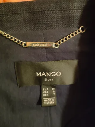 Mango Chaqueta Rayas Talla 40