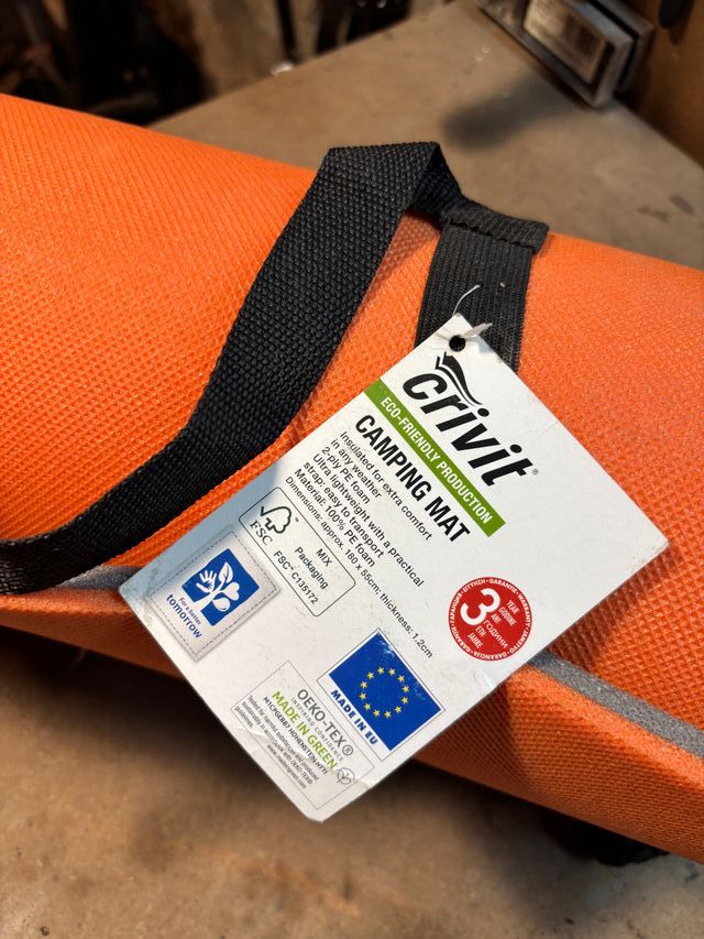 Colchoneta Crivit Camping 180x55cm