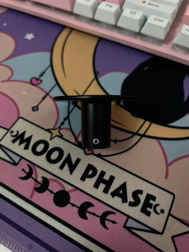 Percha gato negro 7cm