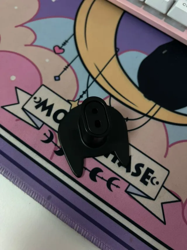 Percha gato negro 7cm