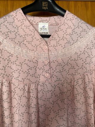 Camisón invierno manga larga