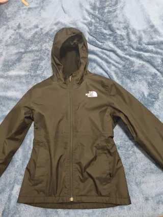 Chubasquero The North Face niña negra