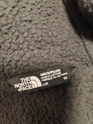 Chubasquero The North Face niña negra