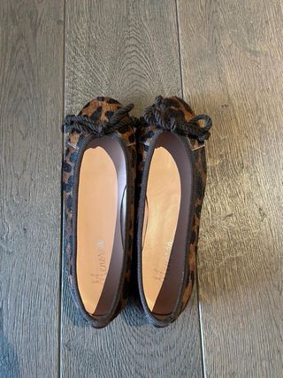 Bailarinas Menorca estampado leopardo