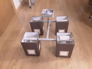 Lámpara techo salón con mando